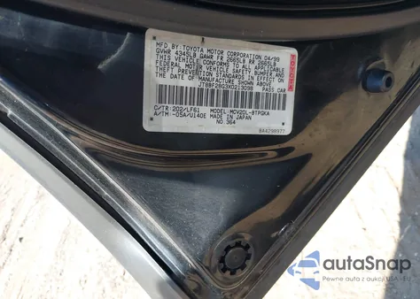 1999 Lexus Es 300 из США, поврежденный, VIN JT8BF28G3X0213098